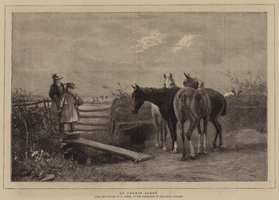 Le Chemin Barre by Otto Weber